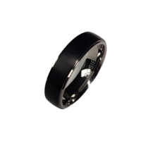 Titaani Black sormus 6mm TICMPVD-2021/6