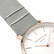 Rosefield WMGR-W74 West Village Mint Grey-Rose Gold rannekello