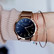 ROSEFIELD MBR-M45 MERCER BLACK-ROSEGOLD rannekello | toimituskulut 0€