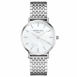 ROSEFIELD UEWS-U22 UPPER EAST SIDE HOPEA-VALKOINEN Rannekello | toimituskulut 0€