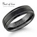 Beat of love black zirkonium sormus 6mm BZ-155