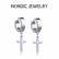 Nordic Jewelry Teräskorvakorut NJT2
