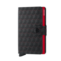 Secrid Miniwallet Optical Black-Red lompakko