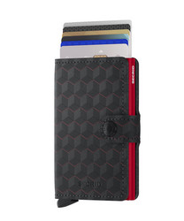 Secrid Miniwallet Optical Black-Red lompakko