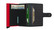 Secrid Miniwallet Optical Black-Red lompakko