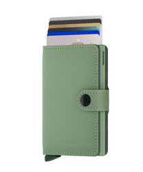 Secrid Miniwallet Yard Powder Pistachio lompakko