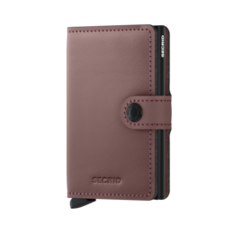 Secrid Miniwallet Matte Rose-Black lompakko