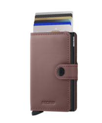 Secrid Miniwallet Matte Rose-Black lompakko