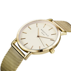 Rosefield Mercer MWG-M41 White-Gold rannekello