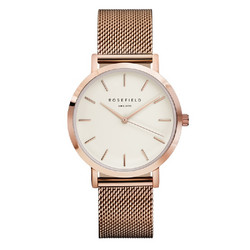 Rosefield Mercer MWR-M42 White-Rosegold rannekello | toimituskulut 0€