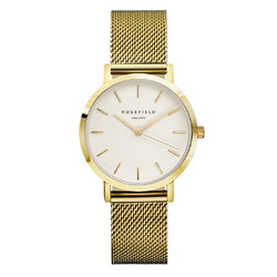 Rosefield Tribeca TWG-T51 White-Gold rannekello | toimituskulut 0€