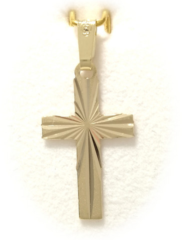 RMV-Korut Risti-riipus tähti 19mm korkea, keltakultaa 21400
