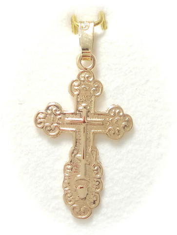 RMV-Korut Ortodoksi Risti-riipus 22mm korkea, keltakultaa 21430