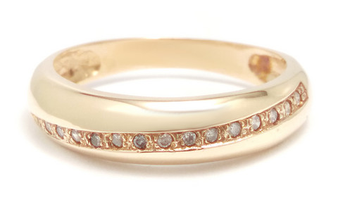 Timanttisormus, kultaa 0,12ct 23142