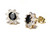 Diana-korvakorut sinisafiirilla ja timanteilla, keltakultaa 22300