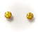 Tappikorvakorut keltainen 5mm, kultaa 22102