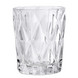 Diamond Drinking glass Clear