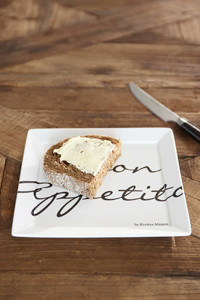 Buon Appetito Square Plate 18x18