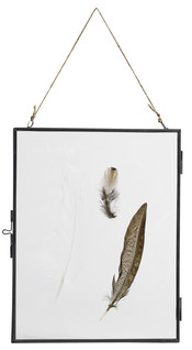 Metal frame hanging Black L