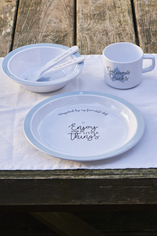 baby boy dinner set