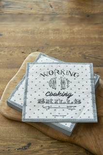 Paper Napkin Working Cooking Skills