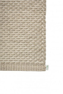 EKO Cotton paper string mat Flax-Off-White