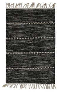 Lotten Carpet Black 70x140cm