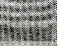 EKO Cotton paper string mat Grey-Black