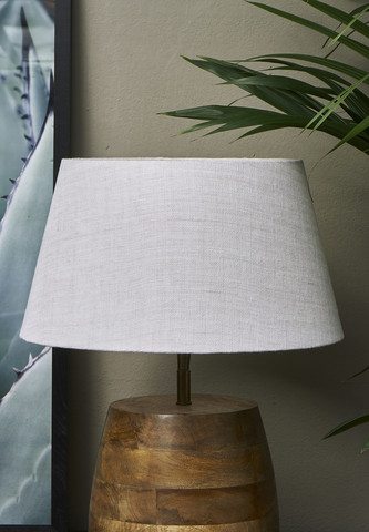 Loveable Linen Lampshade Sand 28x38