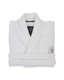 Hotel Velour Robe White