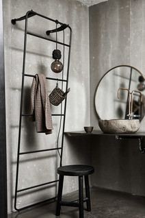 Wall Mirror Round Copenhagen XS Brass