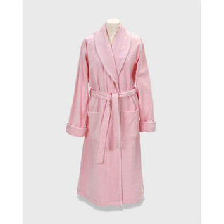 Premium Velour Robe Nantucet Pink