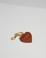 Heaven Leather Keyring Brown