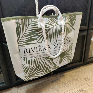 Soleil Beach Bag Tropical Leaves
