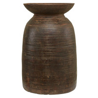 Vintage Wood Urna