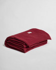 Flow Knit Throw Cabernet red