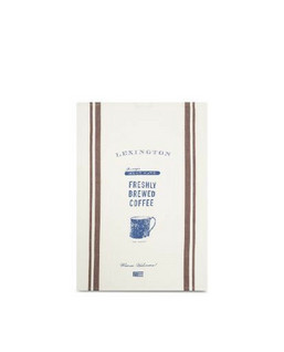 Printed Cotton Twill Coffee Kitchen Towel