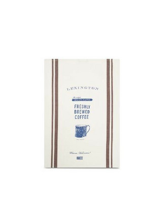 Printed Cotton Twill Coffee Kitchen Towel – Verkkokauppa