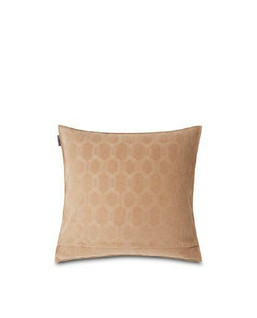 Jacquard Cotton Velvet Pillow Cover 50x50cm Dark Beige