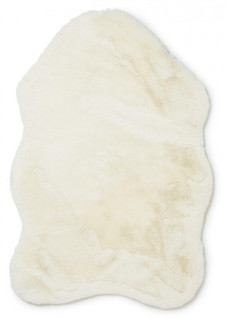 Fluffy fake sheep skin Off white