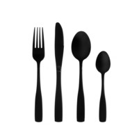 Maku Basic Cutlery black 16 pcs