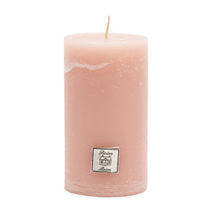 Rustic Candle cameo rose 7x13