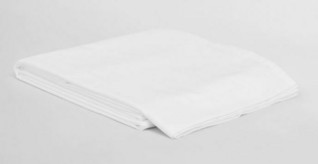 Sateen aluslakana 180 x 260 cm Valkoinen