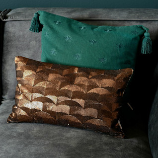Enchanting Gold Pillow Cover 50x30