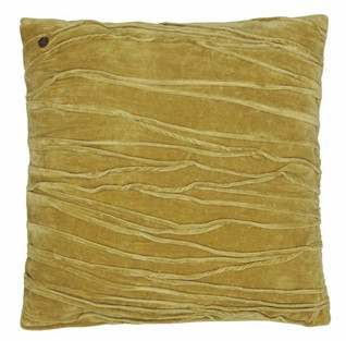 Traces tyynynpäällinen okrankeltainen 50 x 50 cm