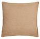 Sabina linen cushion cover brown 45 x 45 cm