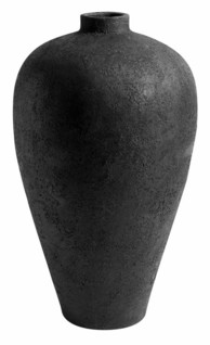 Luna ruukku musta 80 cm Muubs
