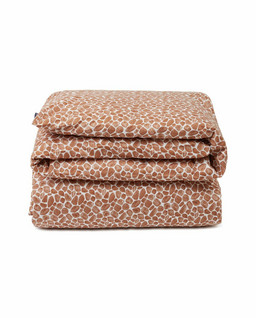 Printed Giraffe Organic Cotton Duver 150x210