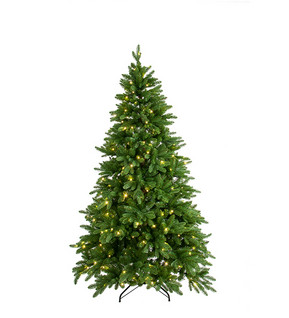 Christmas tree with LED lights 240 cm