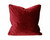 Elise Velvet Cushion cover 45x45 Red